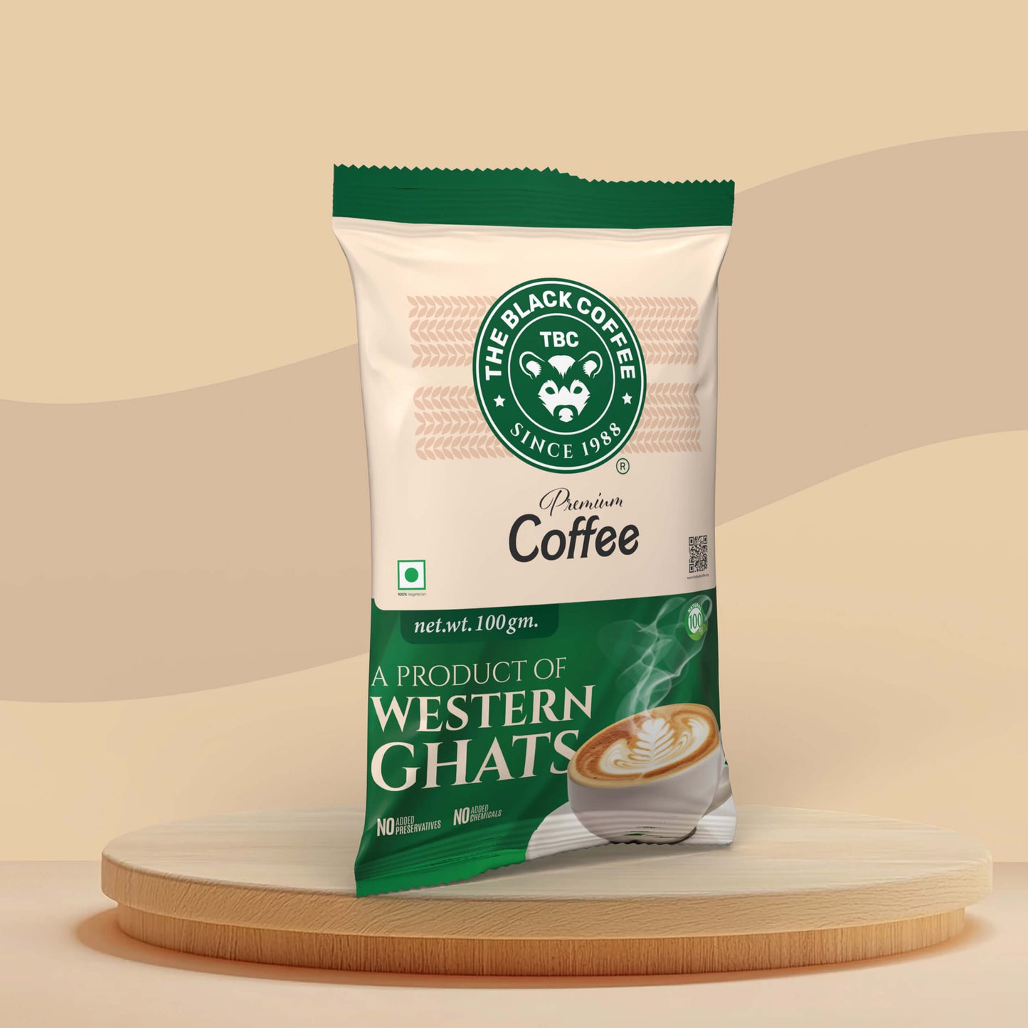 TBC Coffee Powder - 100g Graded Pack