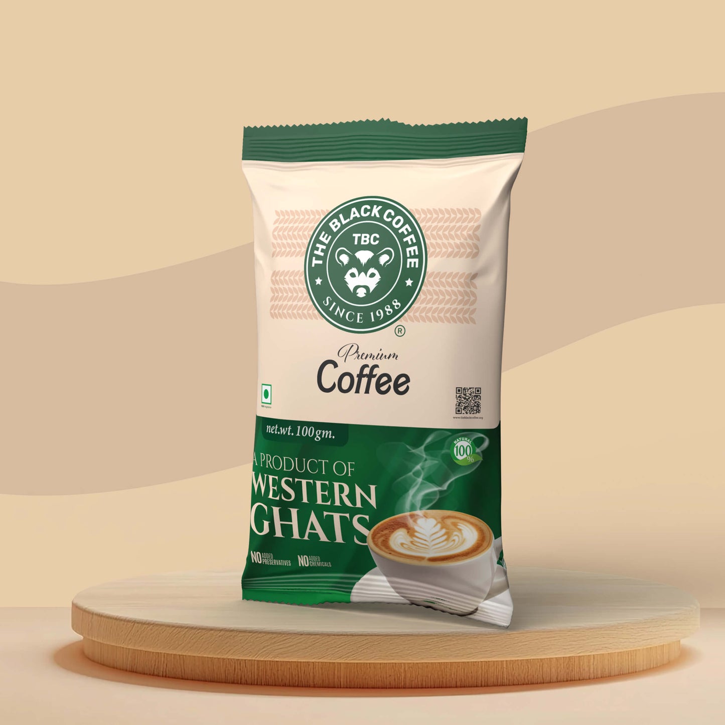 TBC Coffee Powder - 100g Graded Pack