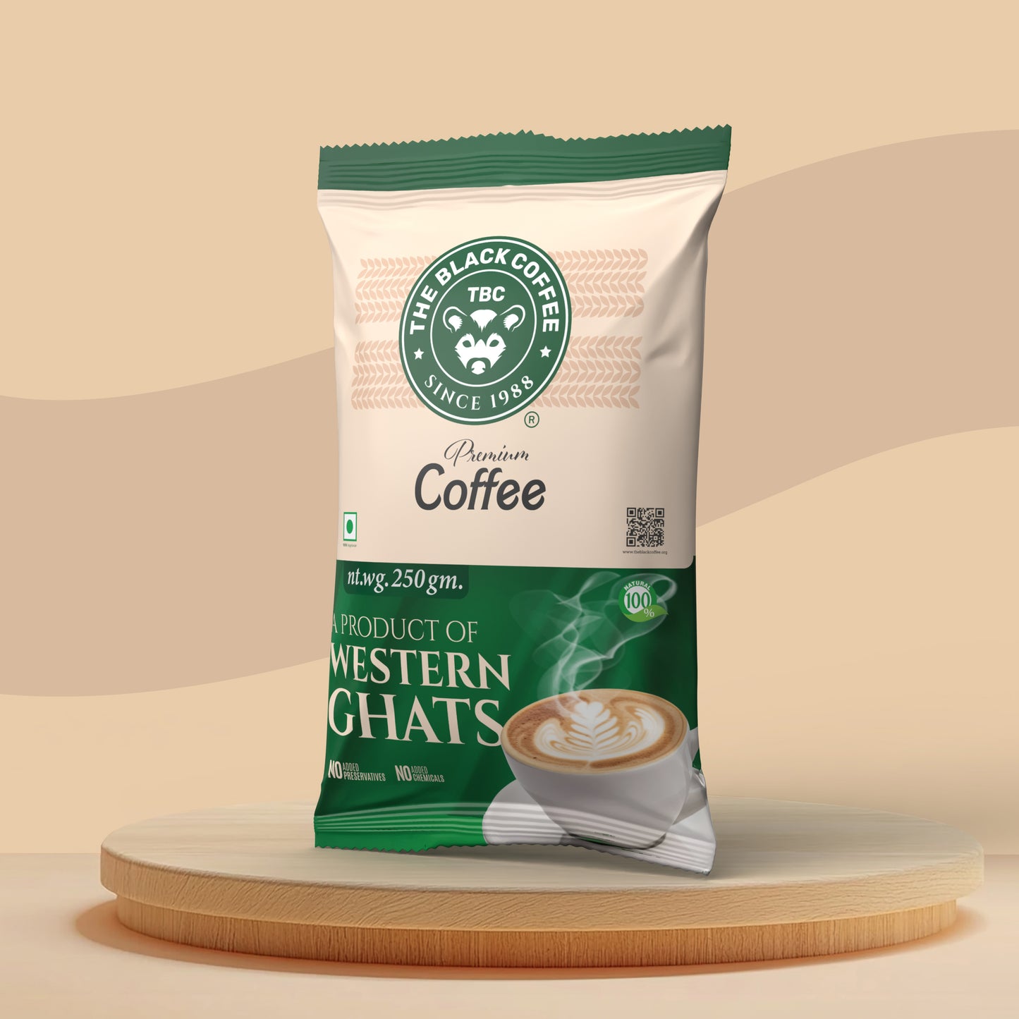 TBC Coffee Powder - 250g Graded Pack