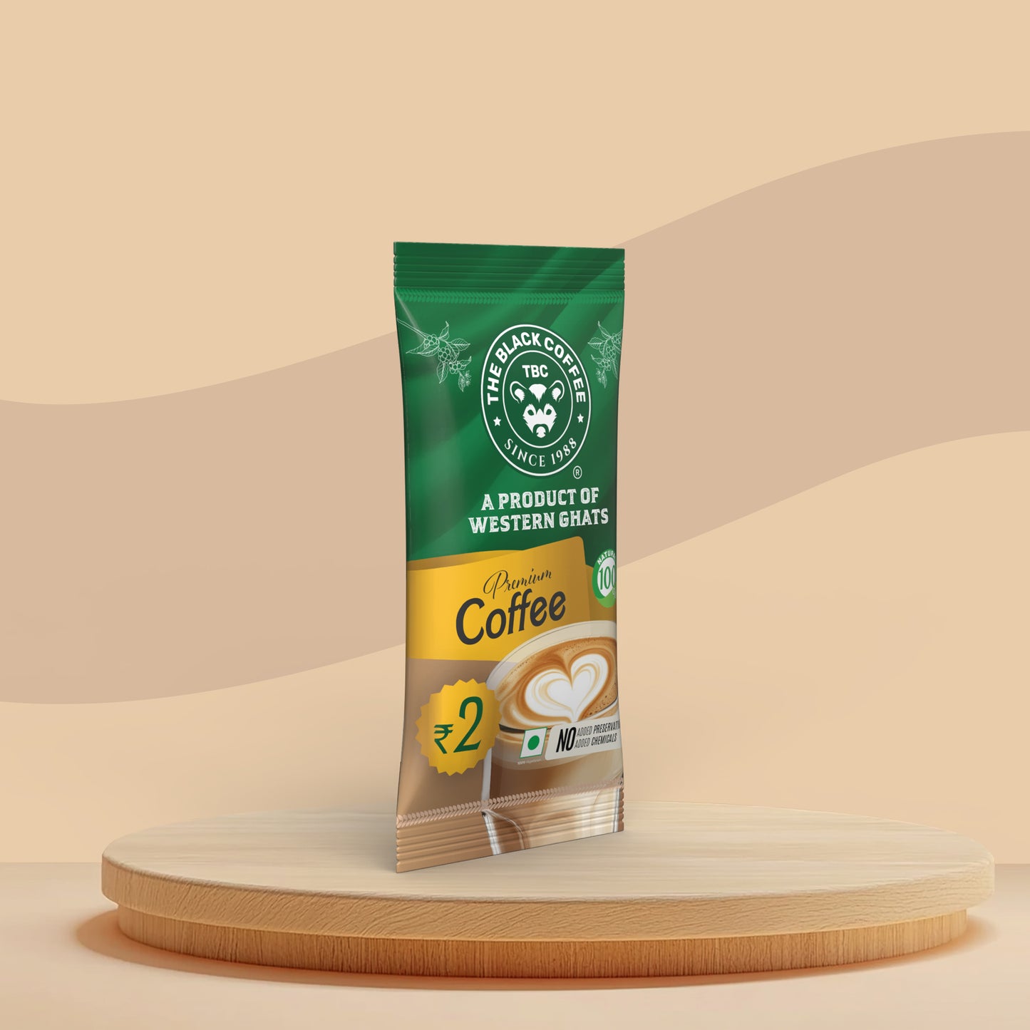 TBC Coffee Powder - 2 Rupees Sachets Bundle