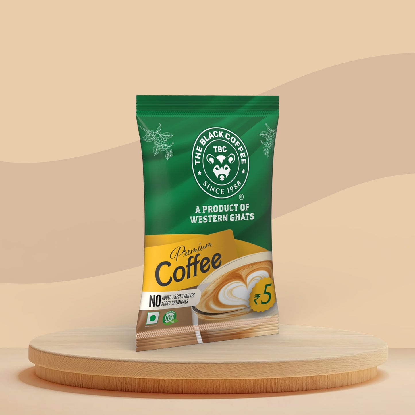 TBC Coffee Powder - 5 Rupees Sachets Bundle